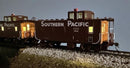PREORDER Rapido 162007 HO SP C-40-3 Steel Caboose: SP - Serif w/ underline:
