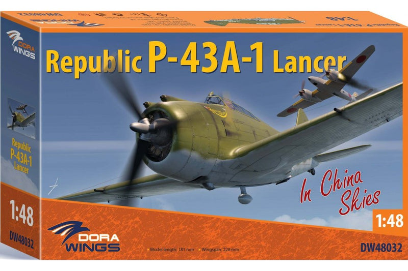 Dora Wings 1/48 Republic P-43A-1 Lancer, China Air Force