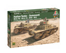 Italeri 15768 Italian Tanks - Semoventi M13/40 - M14/41 - M40 - M41 1:56