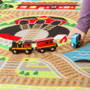Melissa & Doug 51089 Round the Rails Train Rug