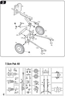 Italeri 7026 PAK35 - PAK40 - FLAK38 1:72
