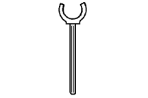 Plastruct 95565 (SC-6) Pipe Support Clip (5-Pack)