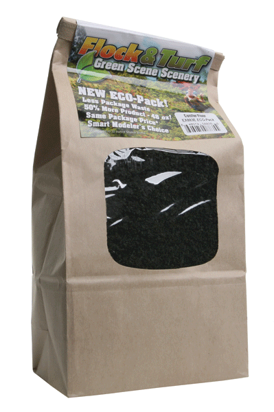 Scenic Express EX883E Flock and Turf Ground Cover, Conifer Floor Blend 48 oz. ECO Pack