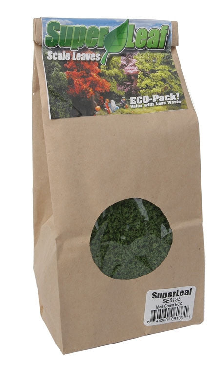 Scenic Express SE6133 Medium Green SuperLeaf, 24 oz. ECO Pack