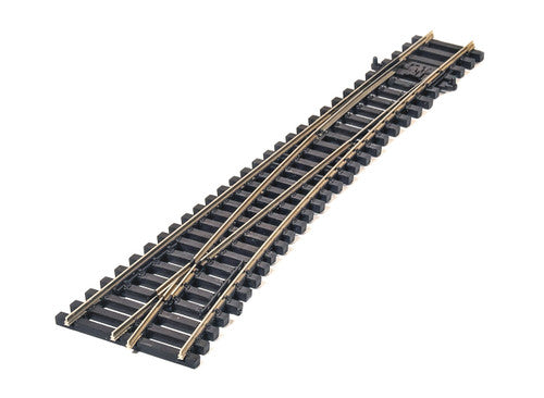 Peco N SLU1296 Code 55 Medium Radius Track, Left Hand Turnout Unifrog