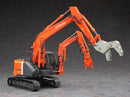Hasegawa Models 52161 "Hitachi Construction Machinery dual-arm specification machine Astaco NEO" crusher/steel cutter specification machine 1:35 Scale Model Kit