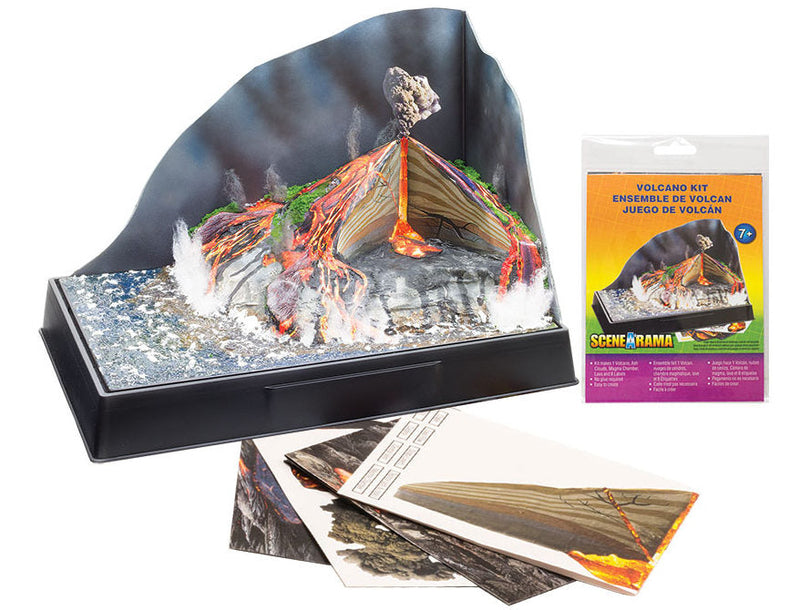 Woodland Scenics SP4135 Scene-A-Rama Volcano Theme Kit
