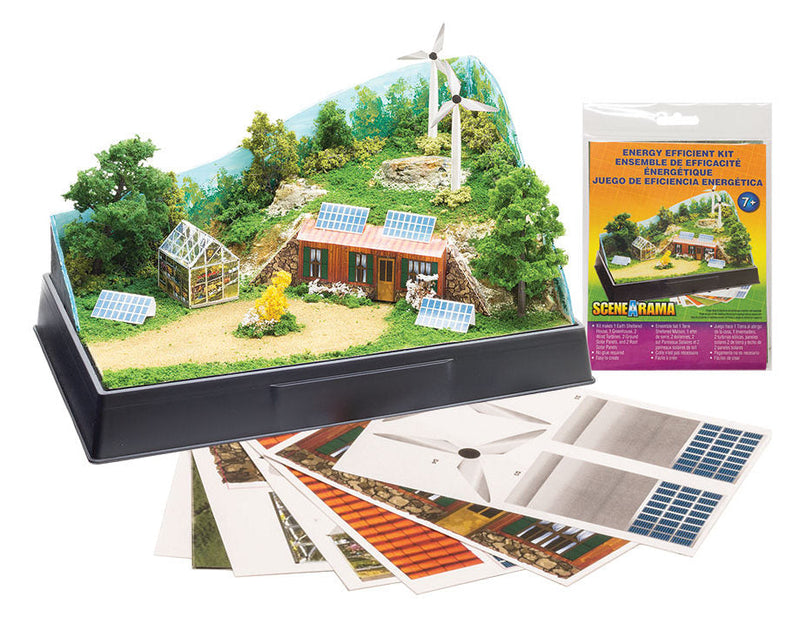 Woodland Scenics SP4138 Scene-A-Rama Energy Efficient Theme Kit