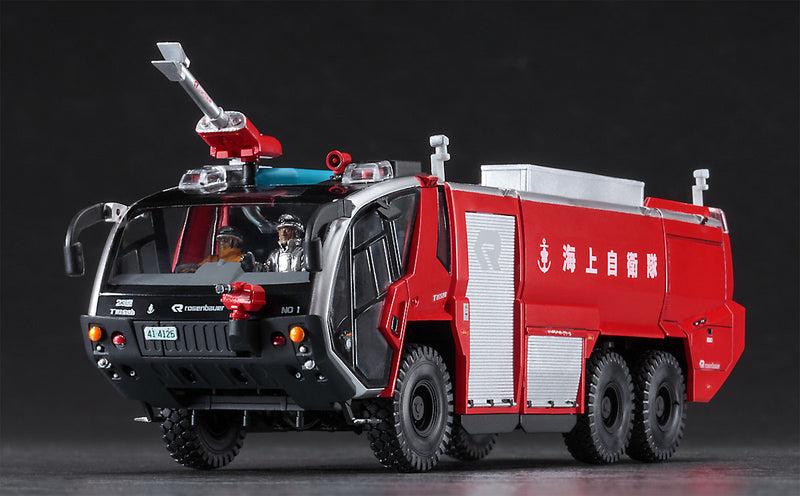 Hasegawa Models 52235  Rosenbauer Panther 6×6 Airport Chemical Fire Engine “Maritime Self-Defense Force” 1:72 SCALE MODEL KIT