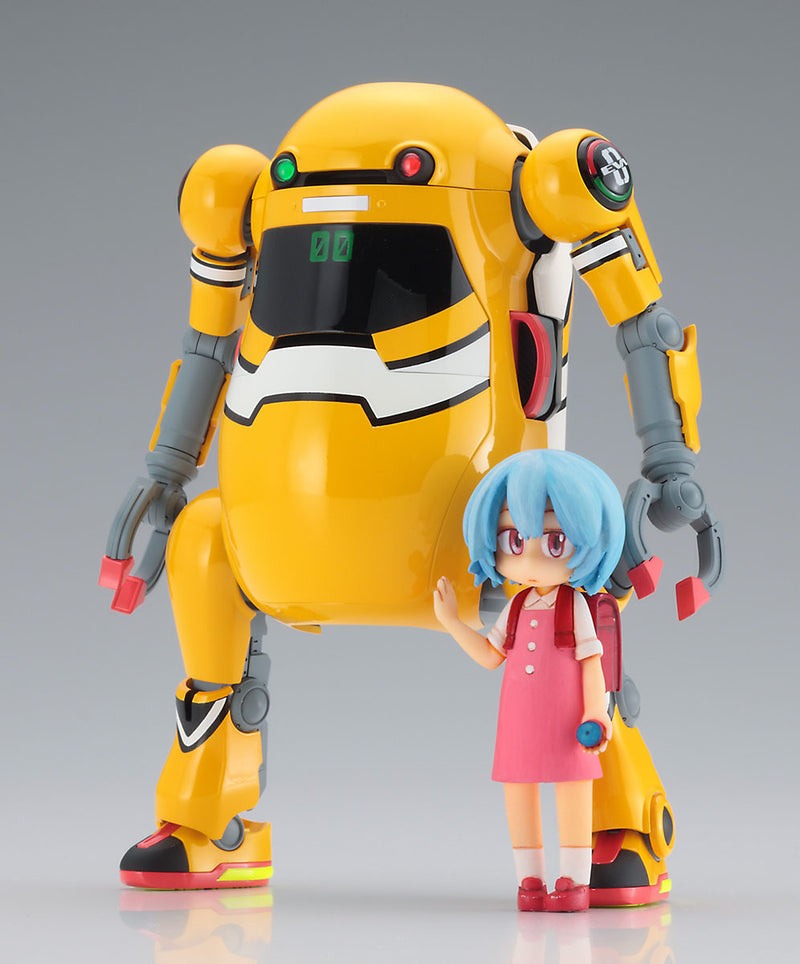 Hasegawa Models 52272  20 MechatroweGo Eva Collaboration Series Vol.1 “Zerogouki” + Rei Ayanami 1:20 SCALE MODEL KIT