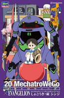 Hasegawa Models 52318 20 MechatroweGo Eva Collaboration Series Vol.5 “Shogoki” + Shinji Ikari 1:20 Scale Model Kit