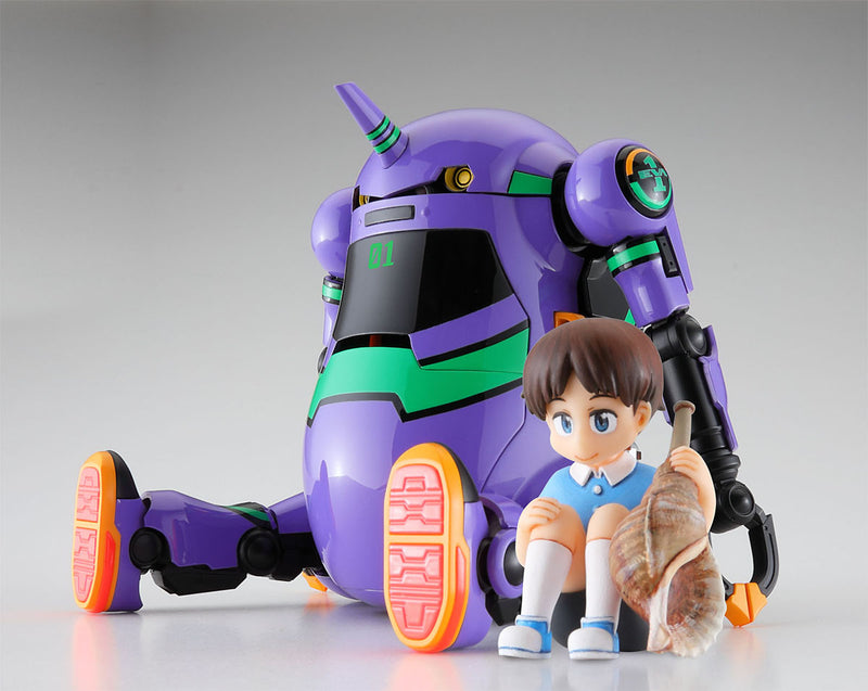 Hasegawa Models 52318 20 MechatroweGo Eva Collaboration Series Vol.5 “Shogoki” + Shinji Ikari 1:20 SCALE MODEL KIT