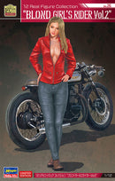 Hasegawa Models 52347 12 Real Figure Collection No.26 “Blonde Girls Rider Vol.2” 1:12 Scale Model Kit