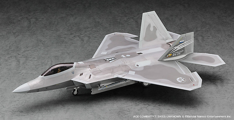 Hasegawa Models 52358 “Ace Combat 7 Skies Unknown” F-22 Raptor “Strider 1” 1:48 SCALE MODEL KIT