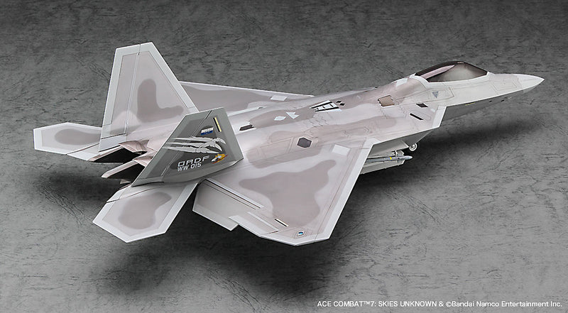 Hasegawa Models 52358 “Ace Combat 7 Skies Unknown” F-22 Raptor “Strider 1” 1:48 SCALE MODEL KIT