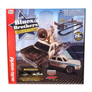 Auto World RS359 28’ Blues Brothers 106 Miles to Chi. Race Set