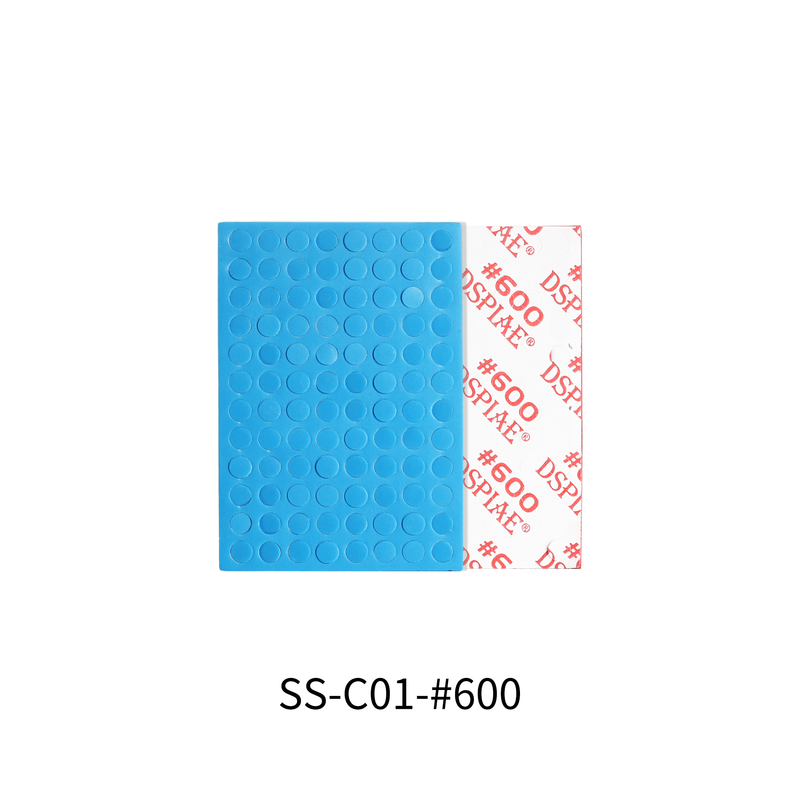 DSPIAE SSC01600 5mm Self-Adhesive Sponge Sanding Disc,