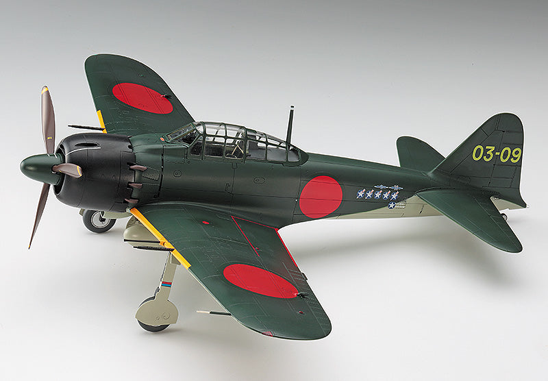 Hasegawa Models 8884 Mitsubishi A6M5c Zero Type Carrier Fighter 52 Type C 1:32 SCALE MODEL KIT