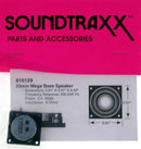 SoundTraxx 810129 23mm x 23mm x 10.2mm(D) (0.905512" x 0.905512") Square Mega Bass Speaker
