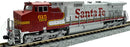 Kato N 1763516DCC C44-9W Burlington Northern Santa Fe 667