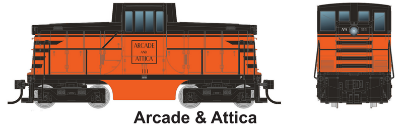 Rapido 048536 HO GE 44-Tonner - DC/DCC/Sound: Arcade & Attica