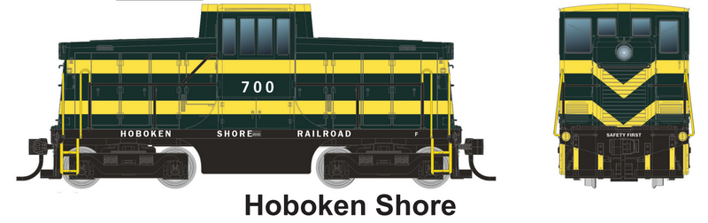 Rapido 048537 HO GE 44-Tonner - DC/DCC/Sound: Hoboken Shore