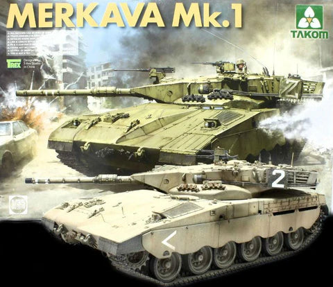 Takom Models - 2078 Israeli Merkava Mk I Main Battle Tank Kit