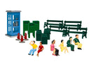 Lionel HO 1957260 Sidewalk Scene (20-Pack)