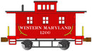 Bachmann N 15755 Old Time Caboose, Western Maryland