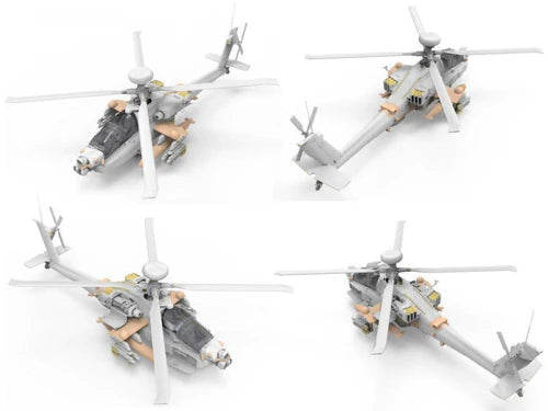 Takom Models - 2605 - 1:35 - AH-64DI Saraf (Apache) Attack Helicopter - ISRAELI