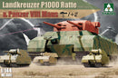 Takom 3001 Landkreuzer P1000 Ratte + 2x Panzer Maus 1:144