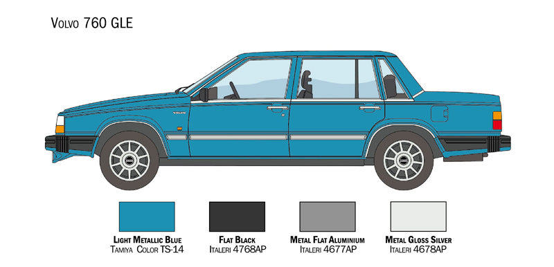 Italeri 3623 - SCALE 1 : 24 Volvo 760 GLE