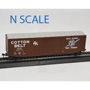 Value Trains USA N N10087 Boxcar, Cotton Belt Blue Streak