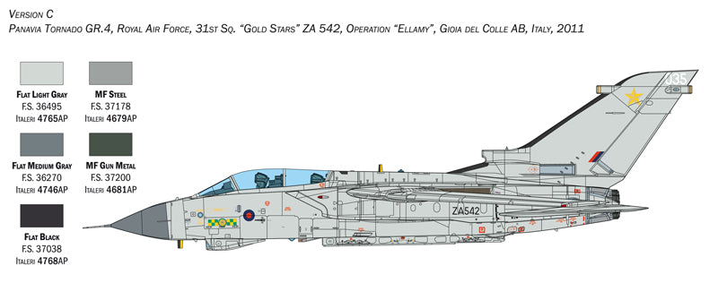 Italeri 2513 - SCALE 1 : 32 TORNADO GR. 4