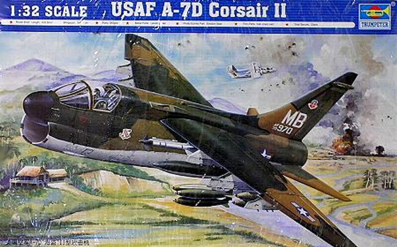 Trumpeter 1/32 A-7D Corsair II-02245