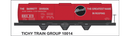 Tichy Train Group HO 10014 Barrett September 2013 RMC Decal Set for Tank Car