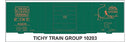 Tichy Train Group HO 10203 Elgin Joliet and Eastern, Orange, 40' Steel Box Car Decal Set