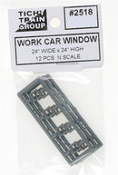 Tichy Train Group N 2518 Work Car Window (12)