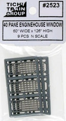 Tichy Train Group N 2523 40 Pane Enginehouse Window (9)