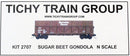 Tichy Train Group N 2707 40' High Side Beet Gondola Kit