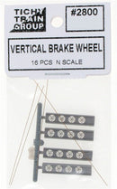 Tichy Train Group N 2800 Brake Wheels (16)