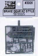 Tichy Train Group HO 3005 Brake Gear KC Style (1 set)