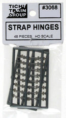 Tichy Train Group HO 3068 Strap Hinges (48)