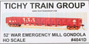 Tichy Train Group HO 4041 War Emergency Mill Gondola Kit