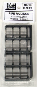 Tichy Train Group HO 8013 Pipe Railings (8)