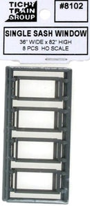 Tichy Train Group HO 8102 Single Sash Window (12)