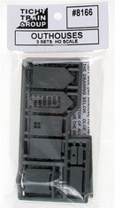 Tichy Train Group HO 8166 Outhouse Kits (3 kits)