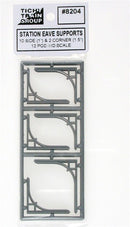 Tichy Train Group HO 8204 Station Eave Brackets (12)