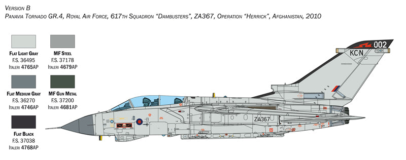 Italeri 2513 - SCALE 1 : 32 TORNADO GR. 4