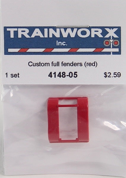 Trainworx N 4148-05 Custom Full Fenders (Red)